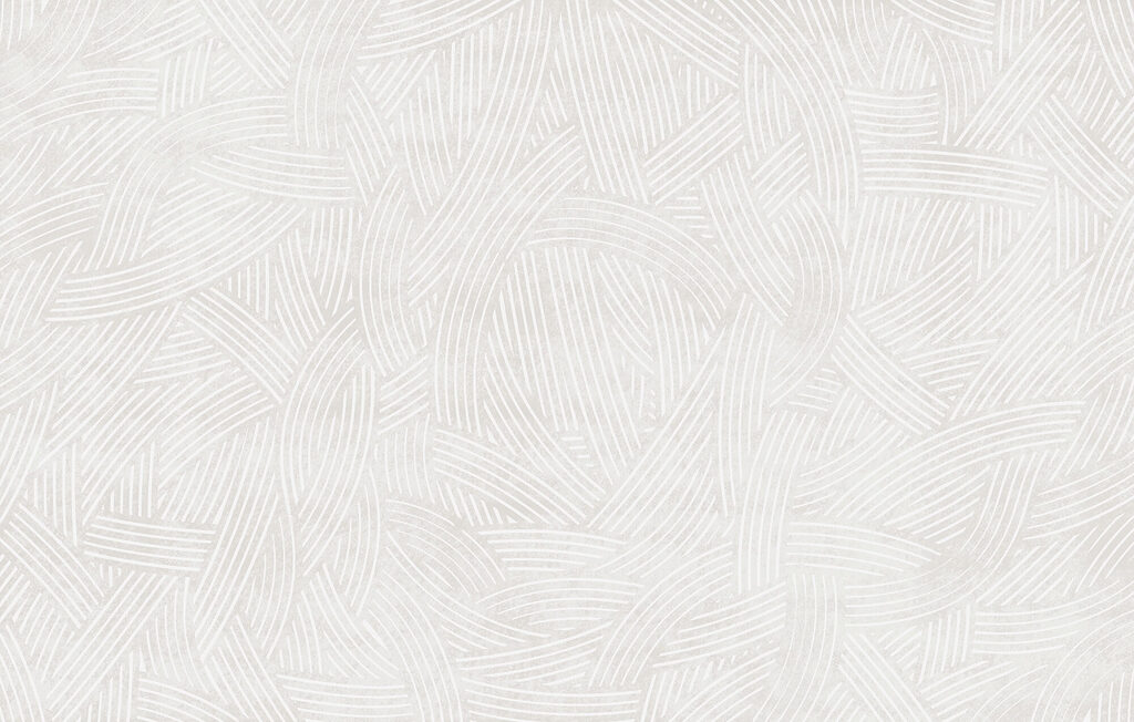 Małe białe wachlarze — cały wzór