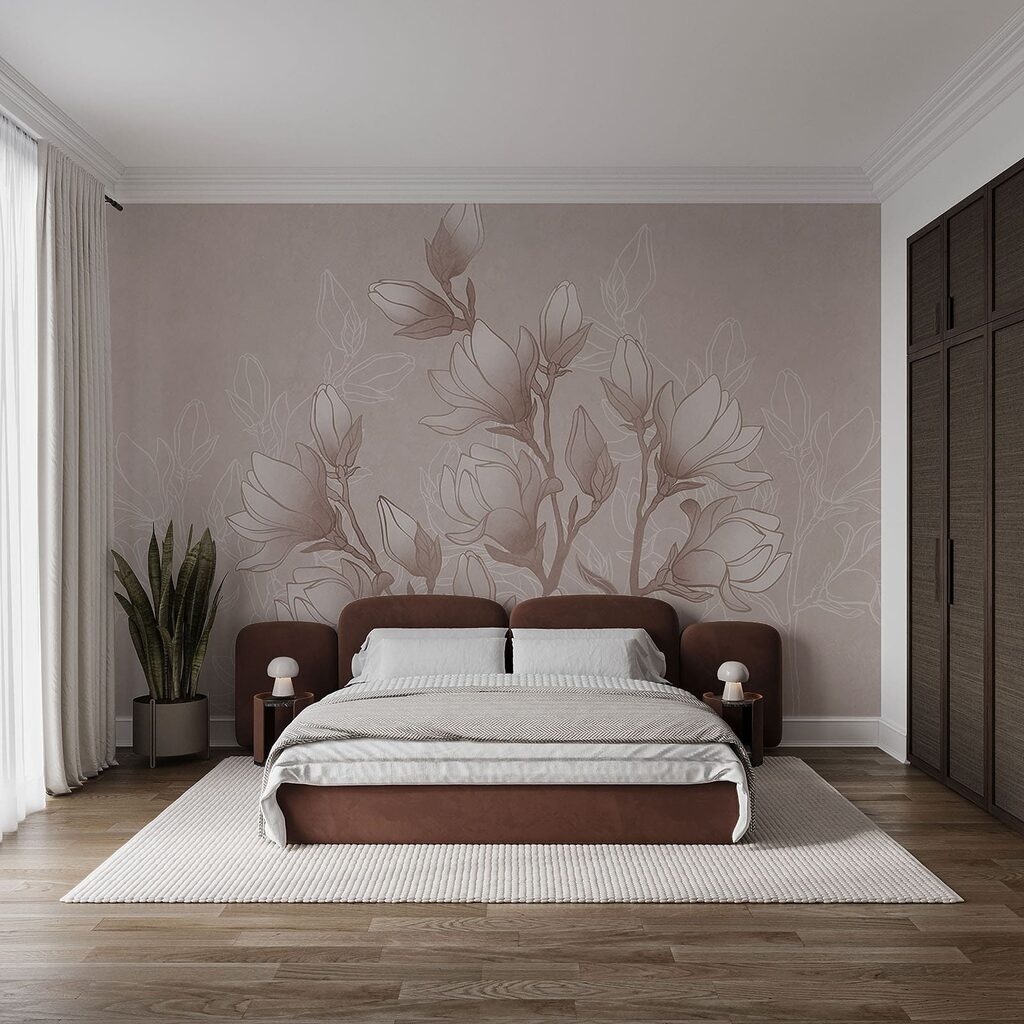Gałązki magnolii — wnętrze 1