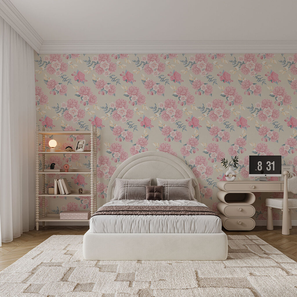 Małe bukiety róż — wnętrze 4
