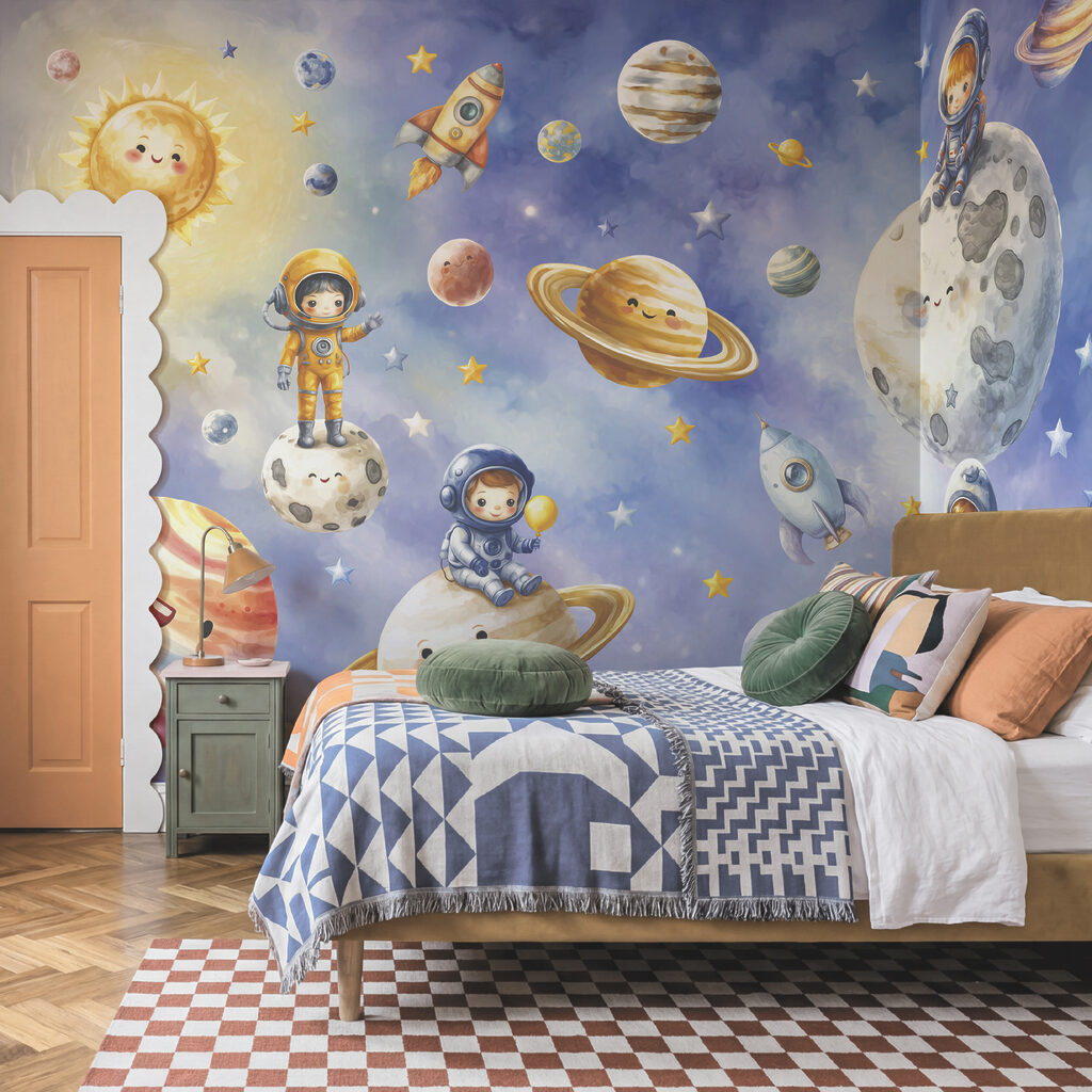 Mali astronauci w podróży — wnętrze 2