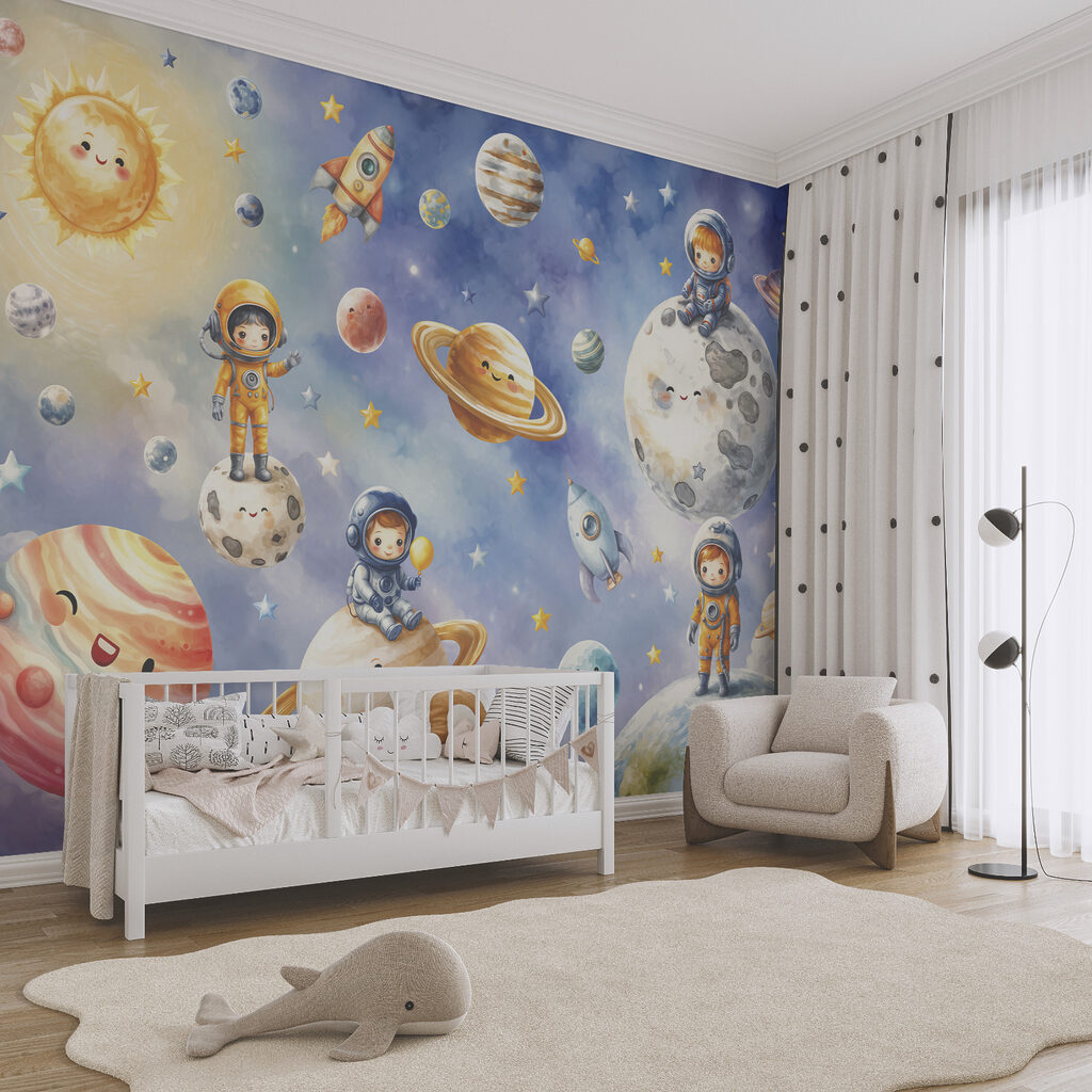 Mali astronauci w podróży — wnętrze 4