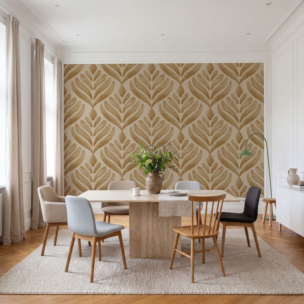Liście w rombowym wzorze — wnętrze 5