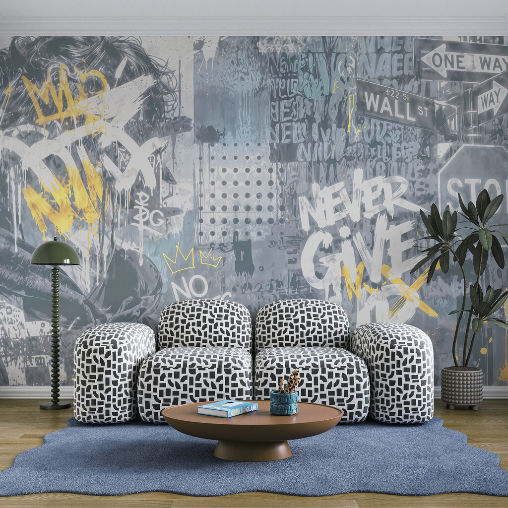 Miasto w graffiti — wnętrze 3