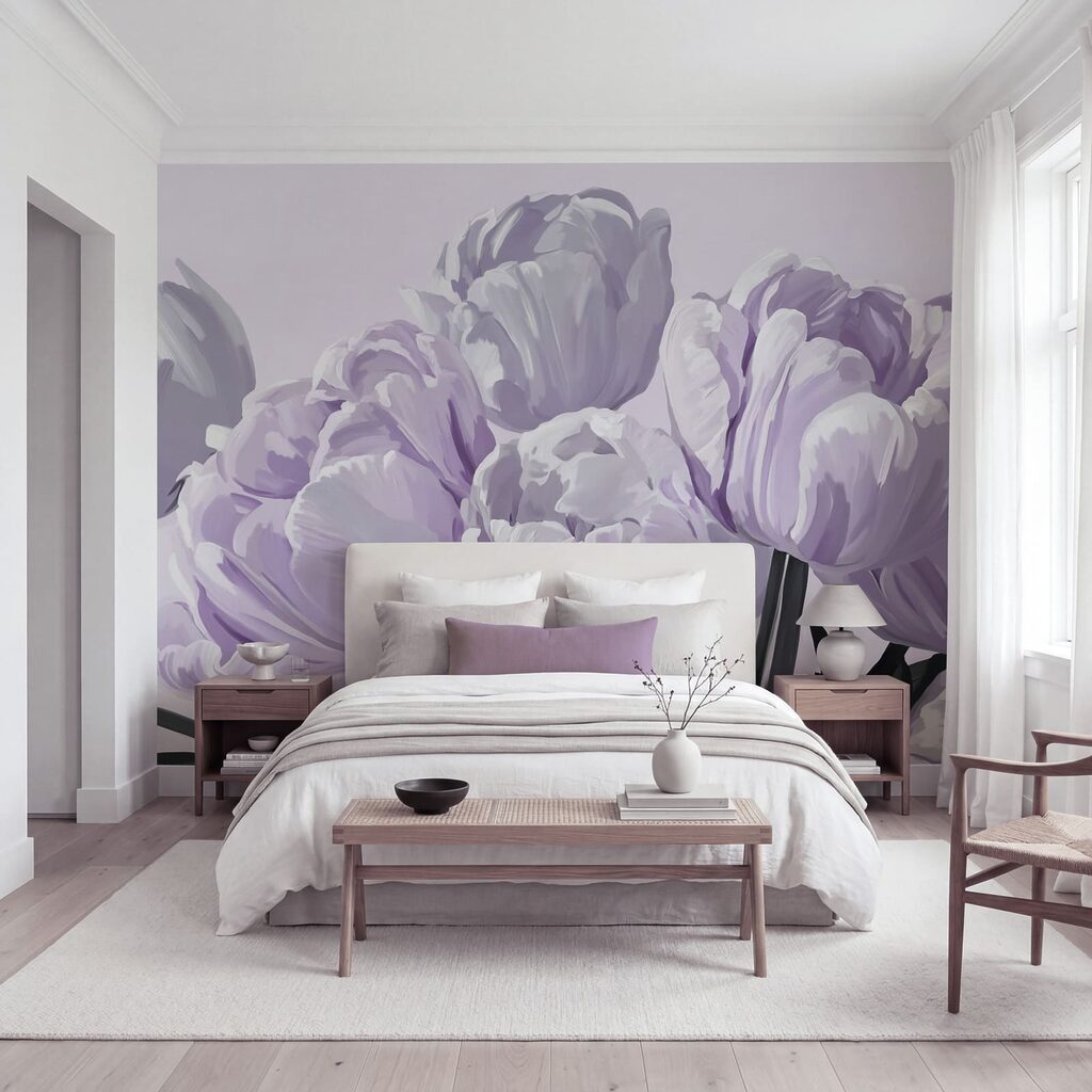 Naręcze tulipanów — wnętrze 1