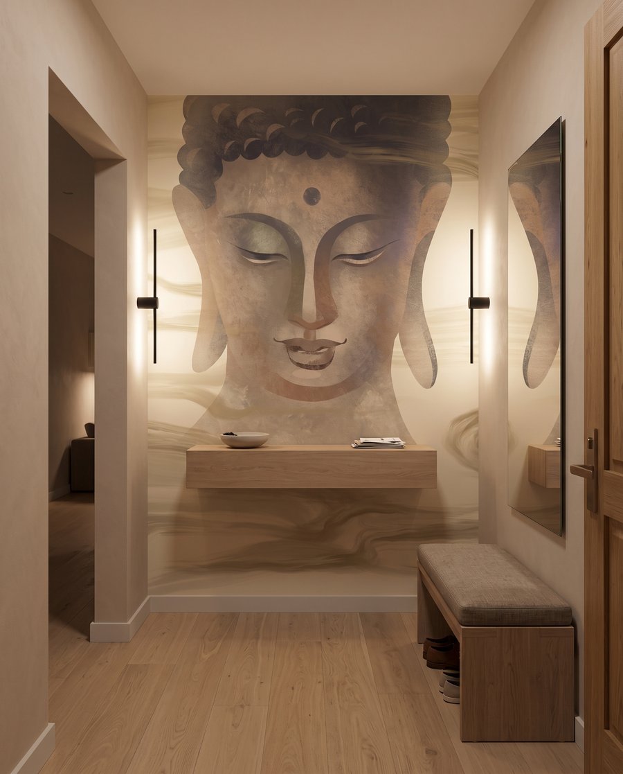 Budda wśród złotych nurtów — wnętrze 4