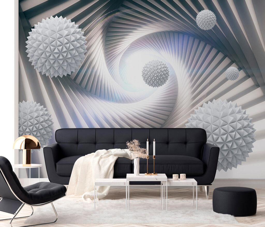 Kule w spiralnym tunelu — wnętrze 9