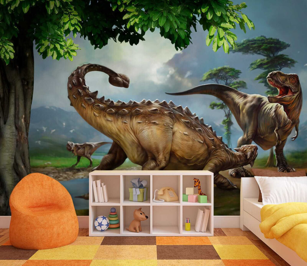 Dinozaury nad brzegiem rzeki — wnętrze 5