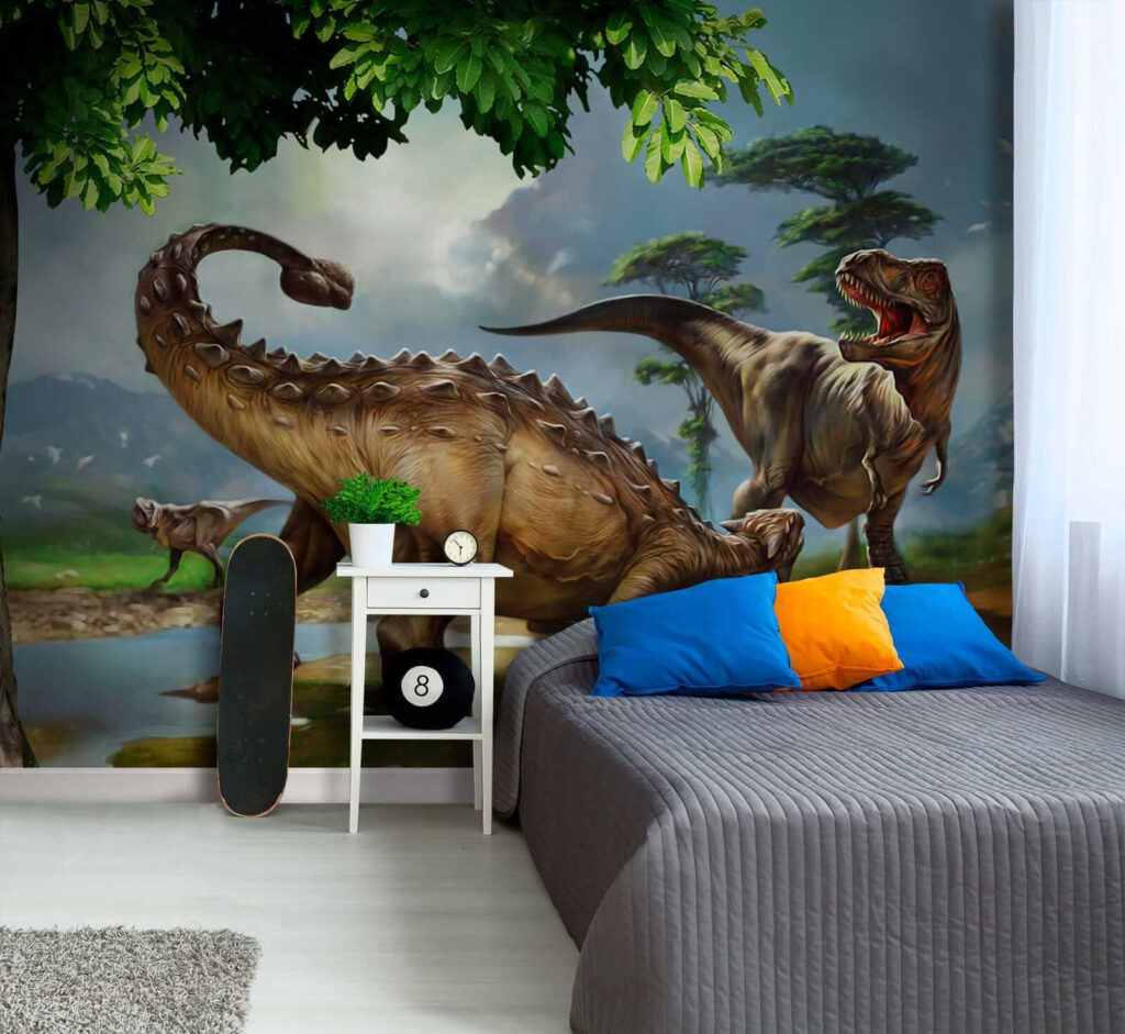 Dinozaury nad brzegiem rzeki — wnętrze 6
