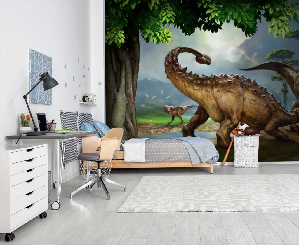 Dinozaury nad brzegiem rzeki — wnętrze 7