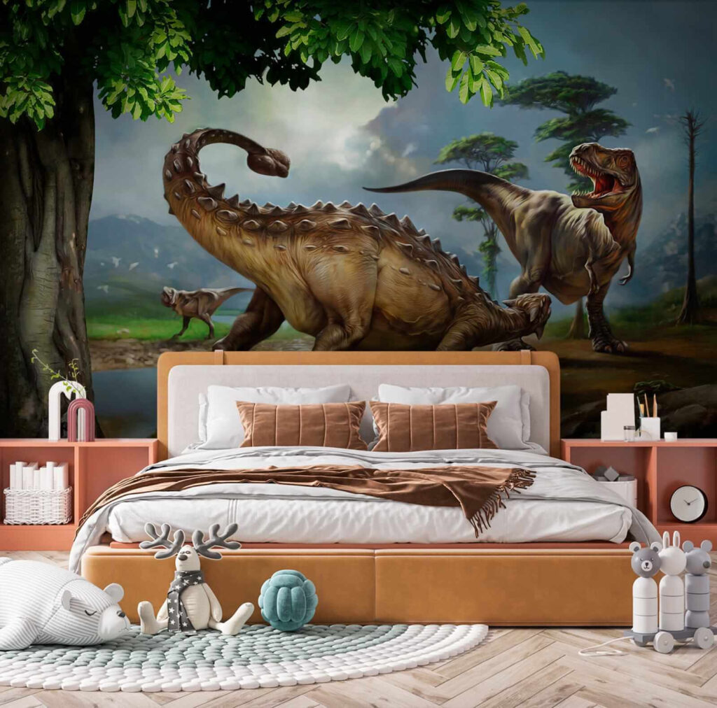Dinozaury nad brzegiem rzeki — wnętrze 8