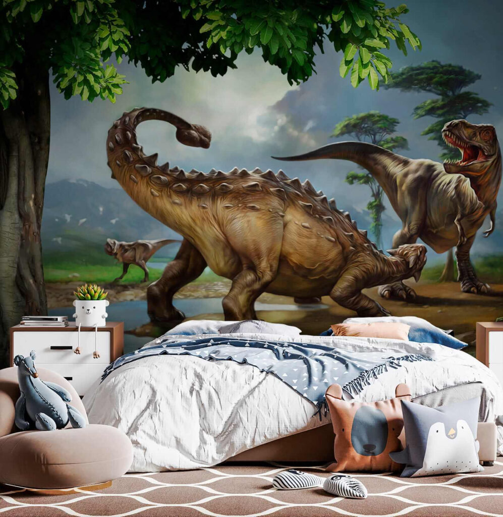 Dinozaury nad brzegiem rzeki — wnętrze 9