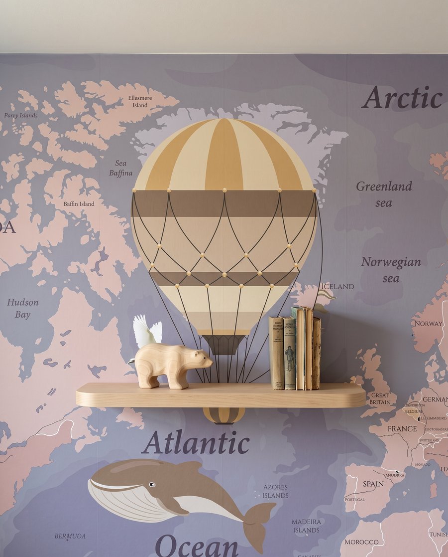 Balony i małe samoloty — detal