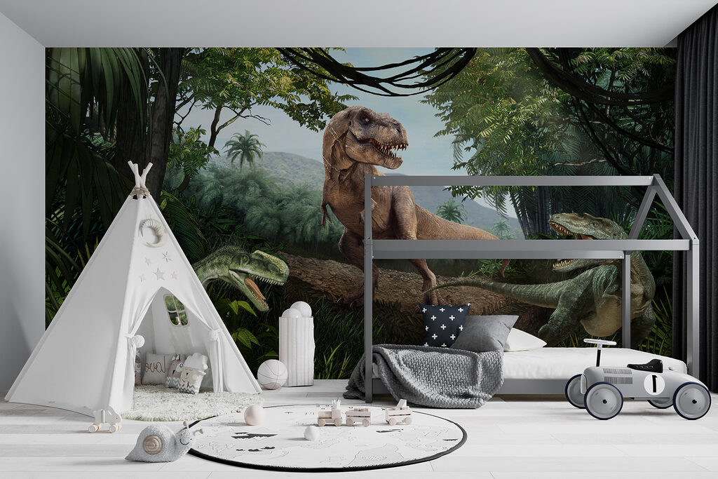 Dinozaury na leśnej skale — wnętrze 6