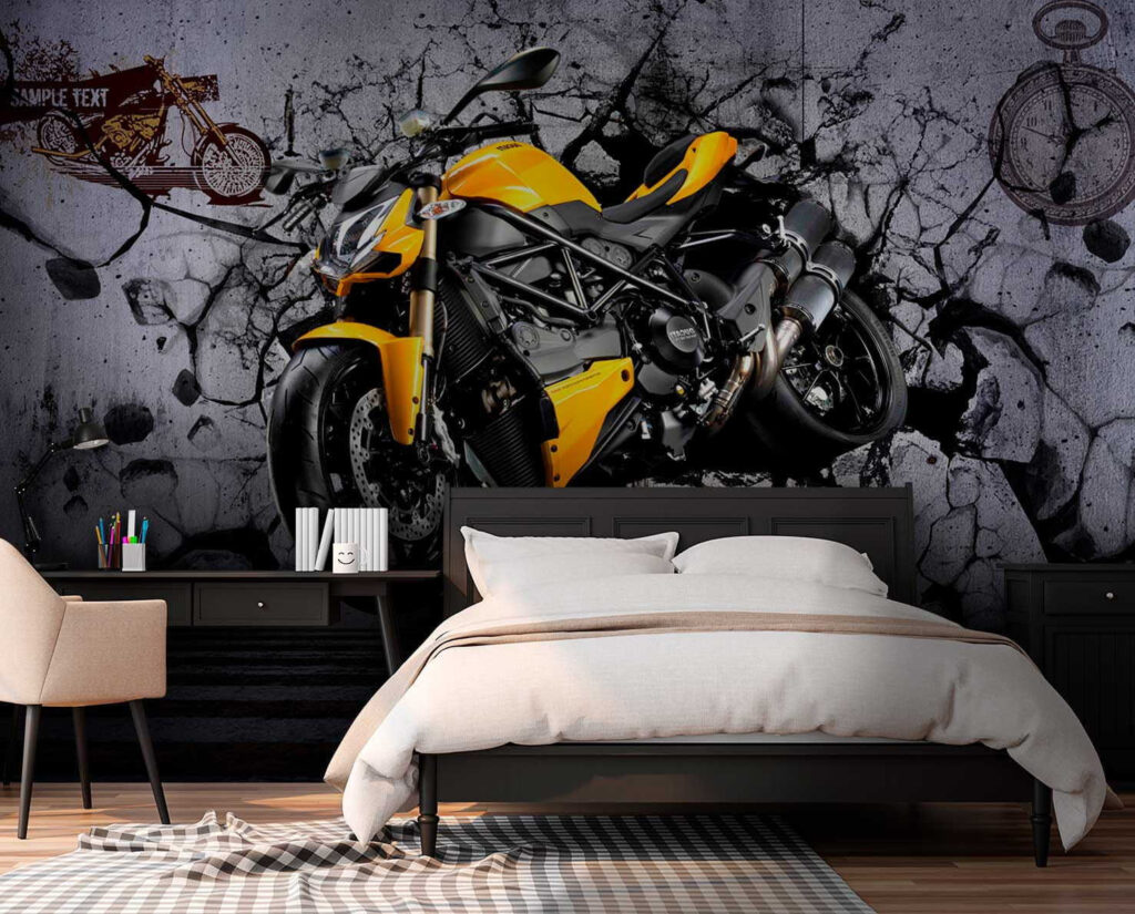 Motor przez ścianę — wnętrze 2
