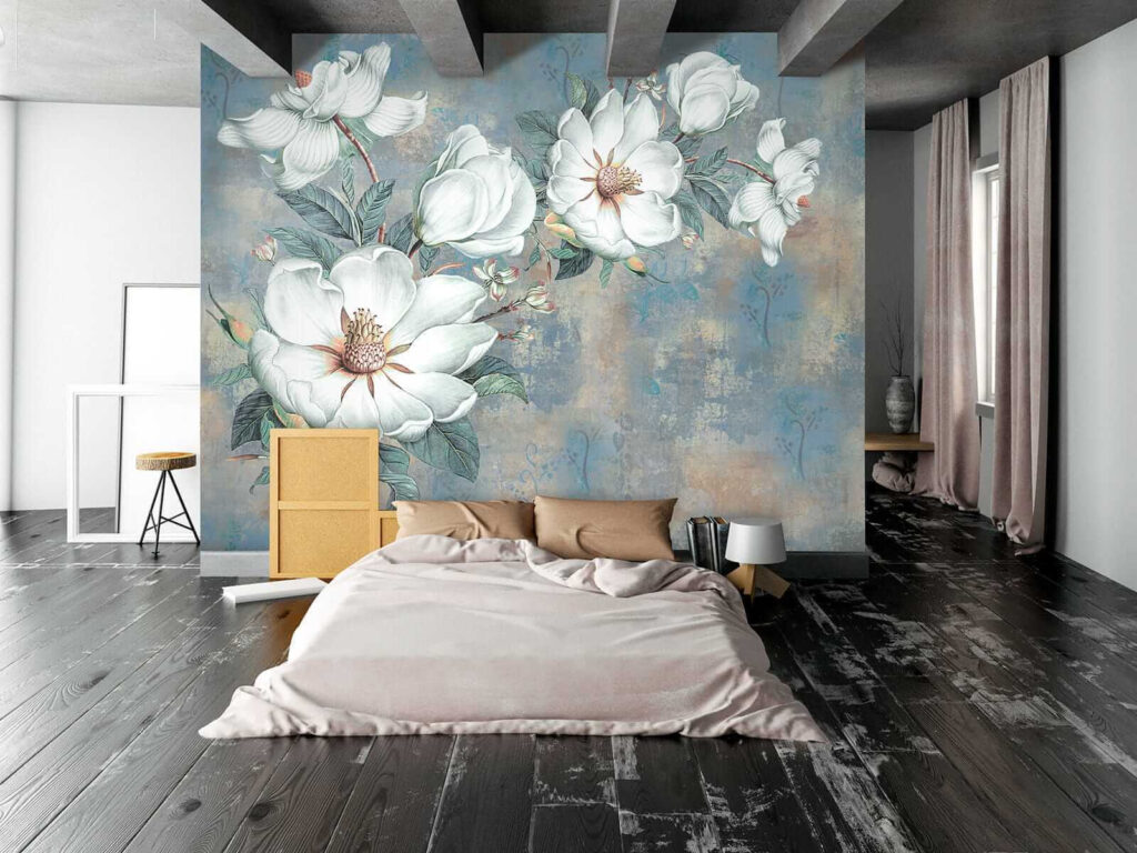 Magnolia na starym błękicie — wnętrze 3
