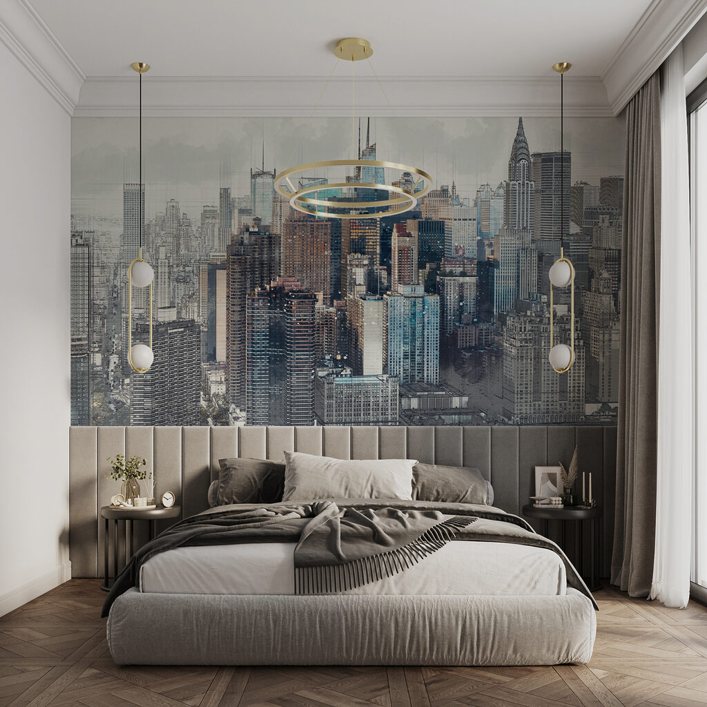 Manhattan za szarą mgłą — wnętrze 2
