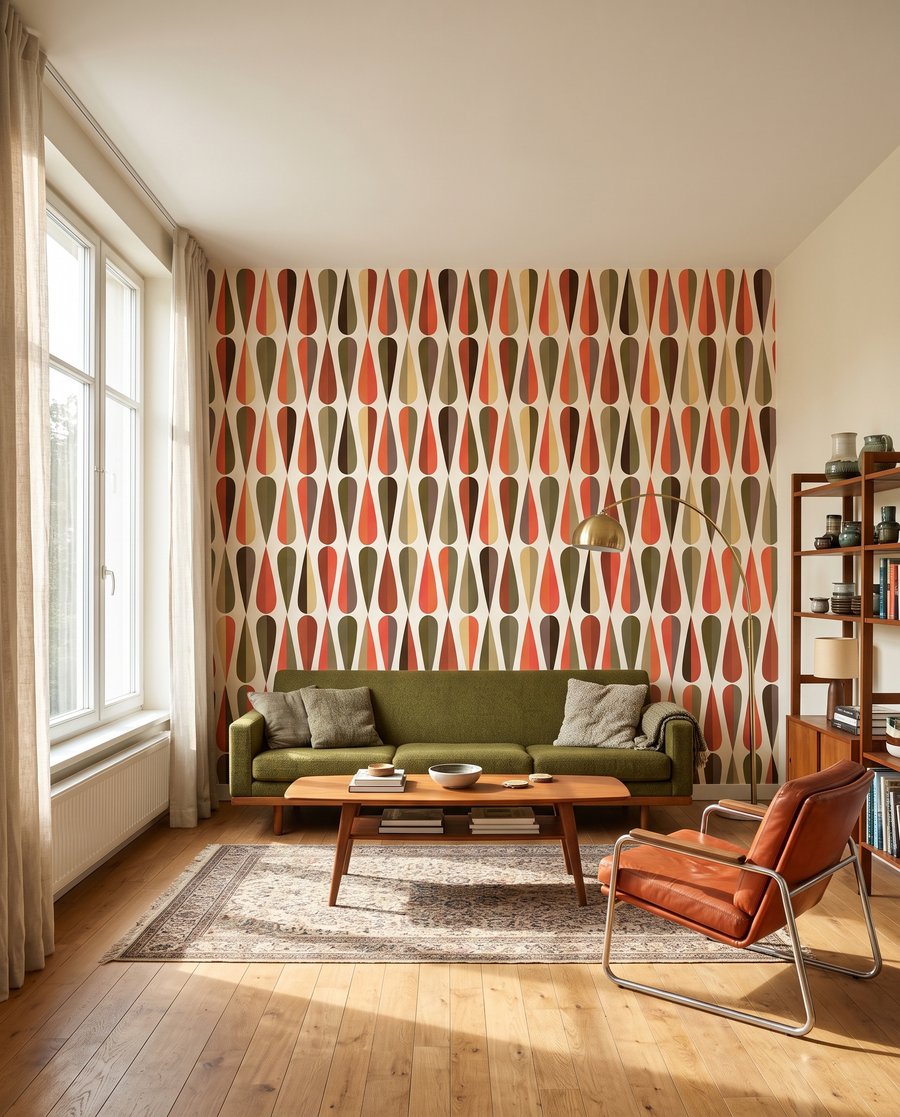 Krople w rytmie retro — wnętrze 3