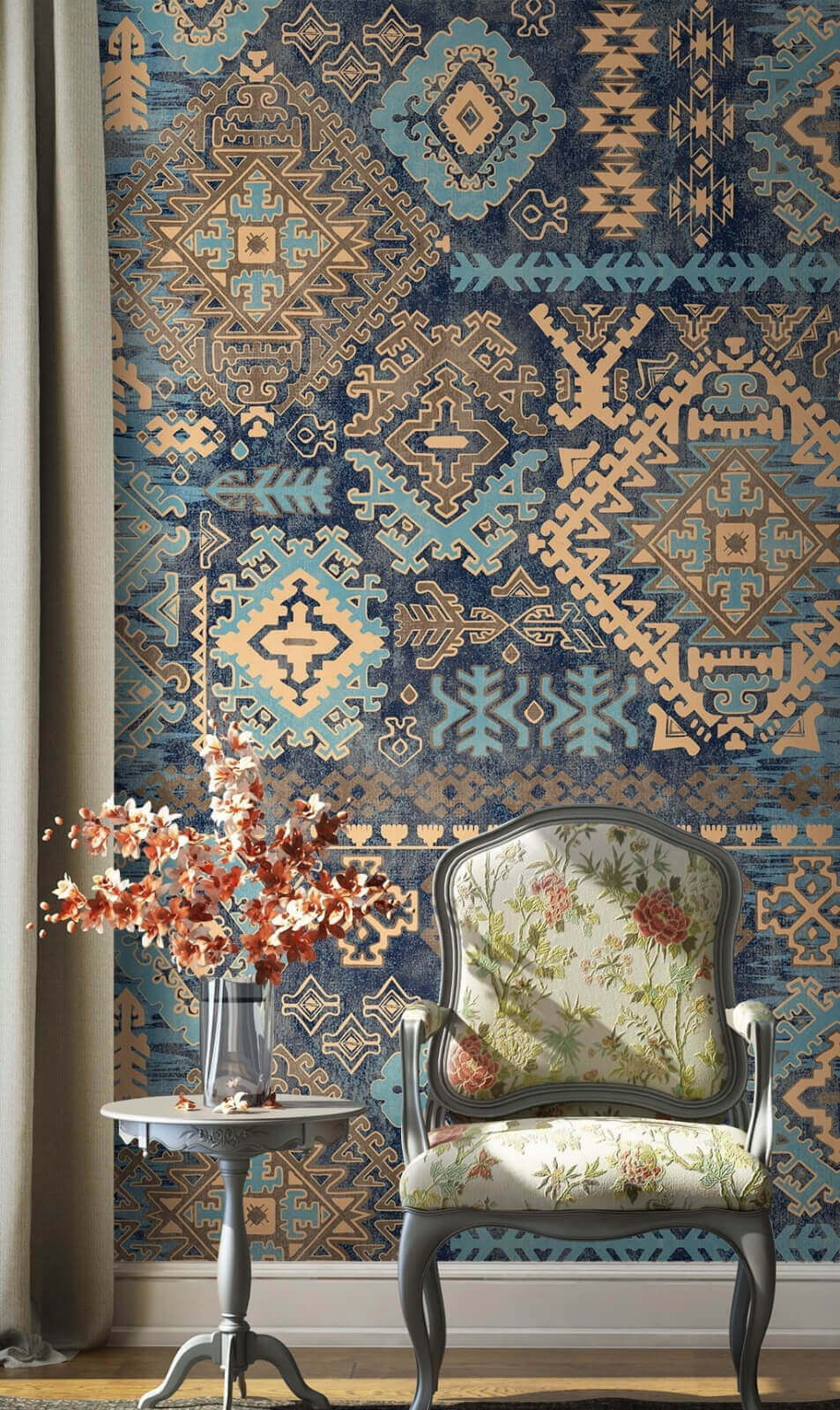 Rombowe ornamenty — wnętrze 2