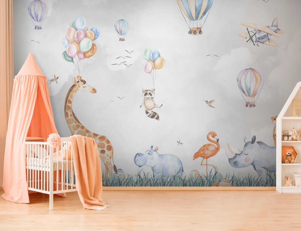 Zwierzęta pod balonami — wnętrze 9