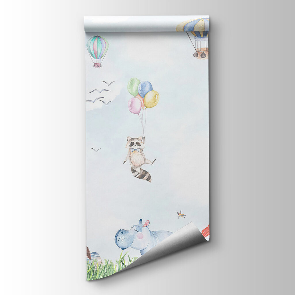 Zwierzęta pod balonami — widok produktu