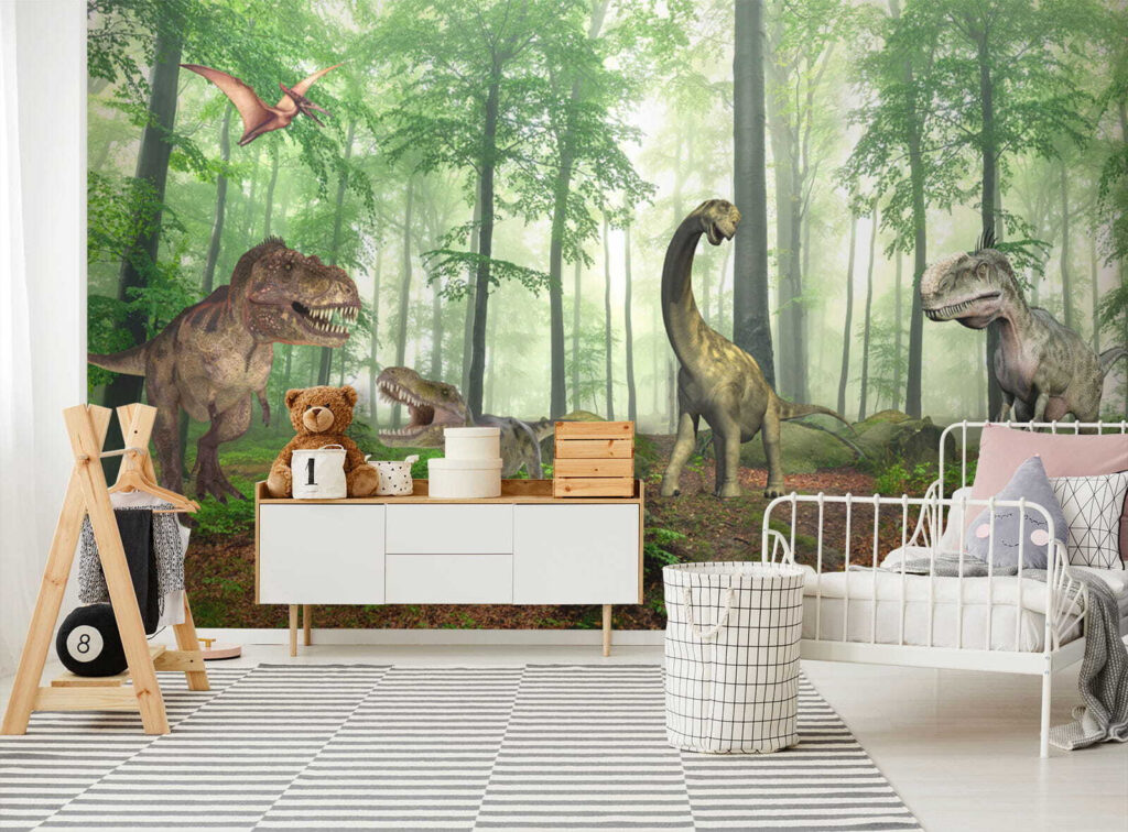 Dinozaury w słonecznym lesie — wnętrze 7