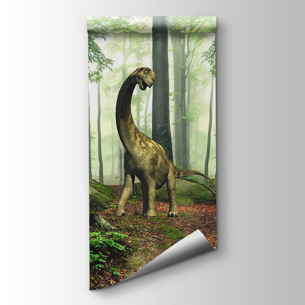 Dinozaury w słonecznym lesie — widok produktu