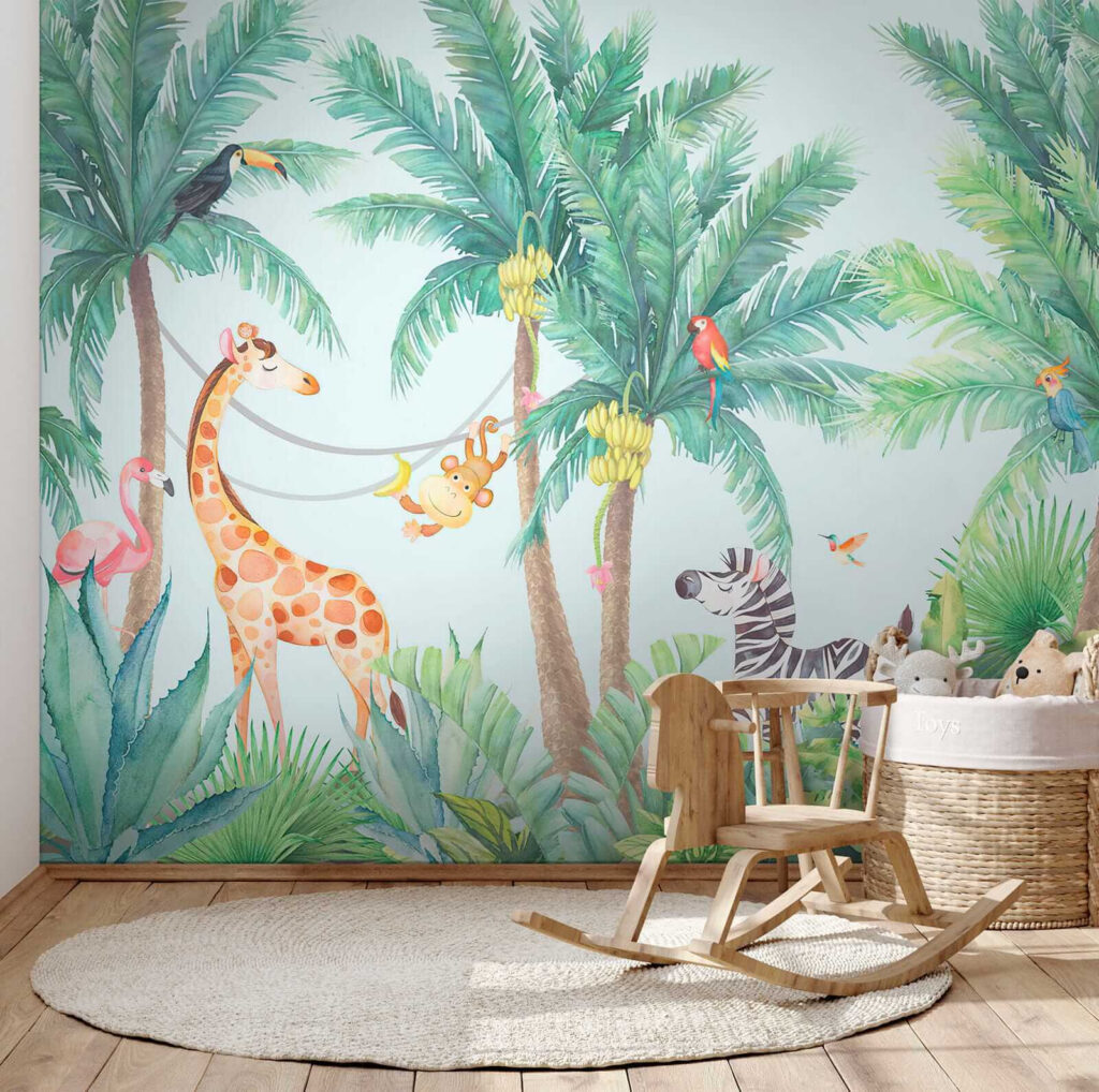 Zabawa wśród palm — wnętrze 3