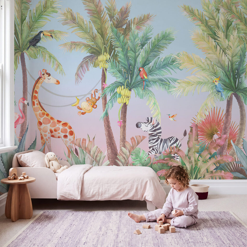 Zabawa wśród palm — wnętrze 1
