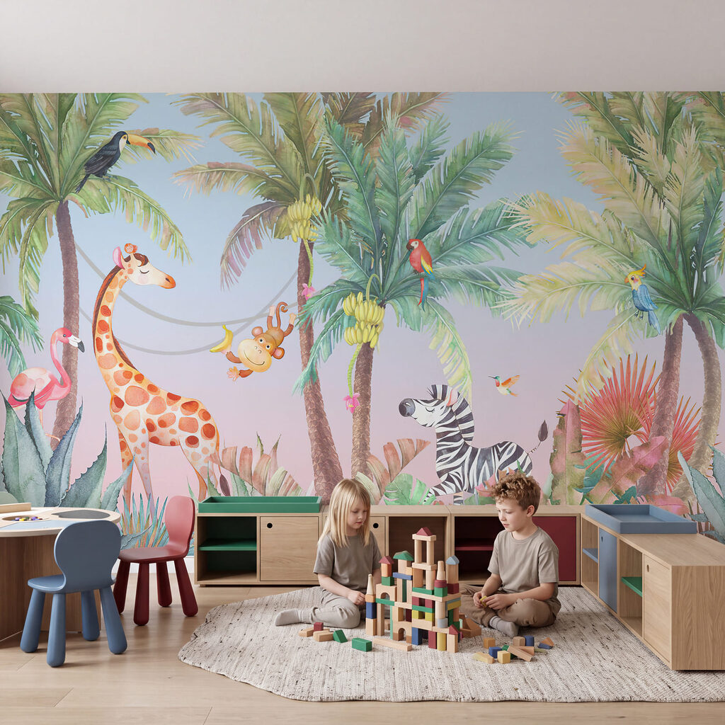 Zabawa wśród palm — wnętrze 3