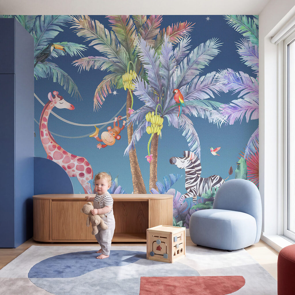 Zabawa wśród palm — wnętrze 3