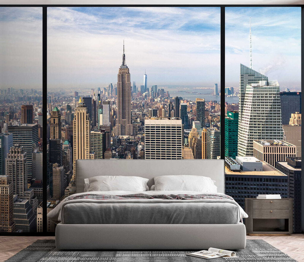 Manhattan za czarnymi ramami — wnętrze 2