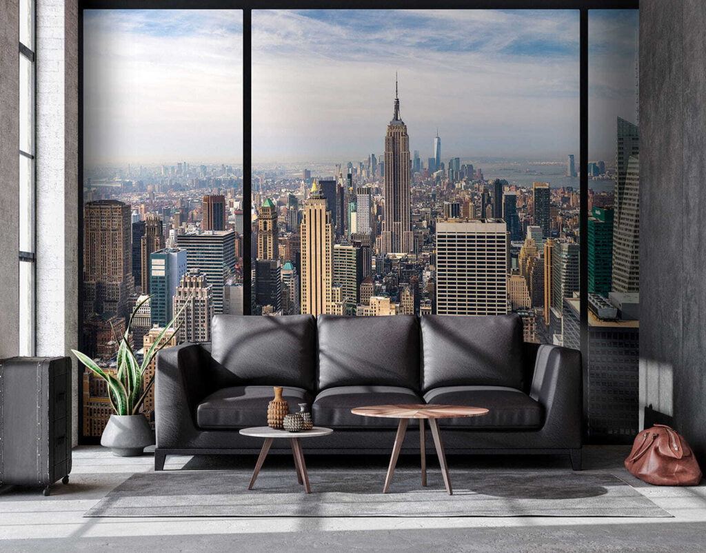 Manhattan za czarnymi ramami — wnętrze 3