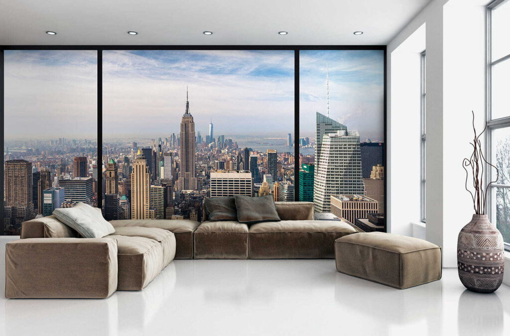 Manhattan za czarnymi ramami — wnętrze 5