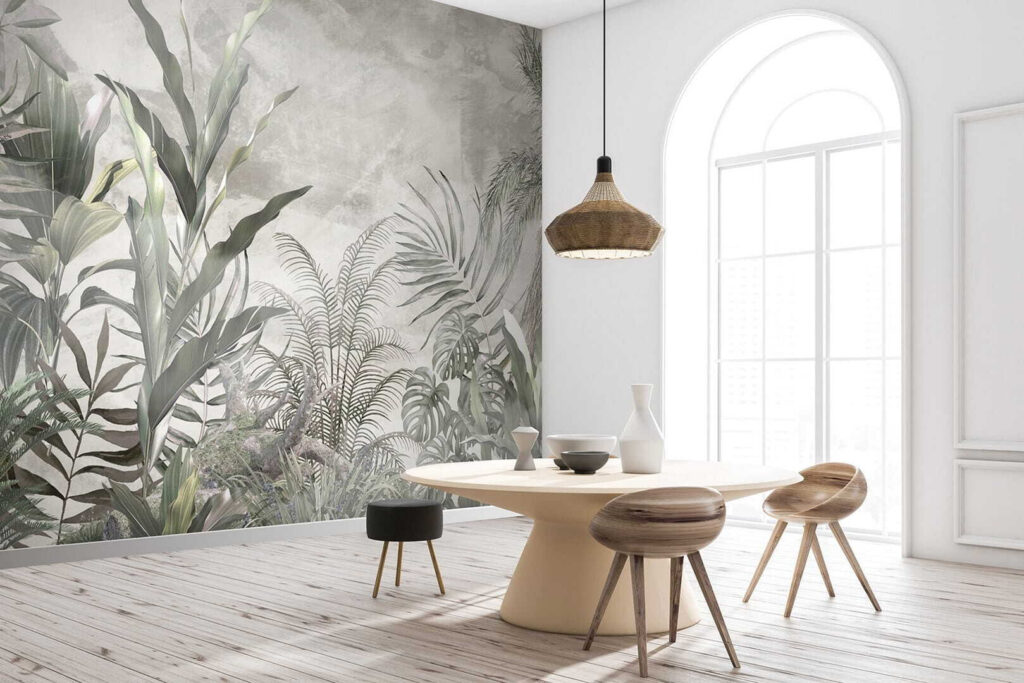 Ogród w szarozieleni — wnętrze 3