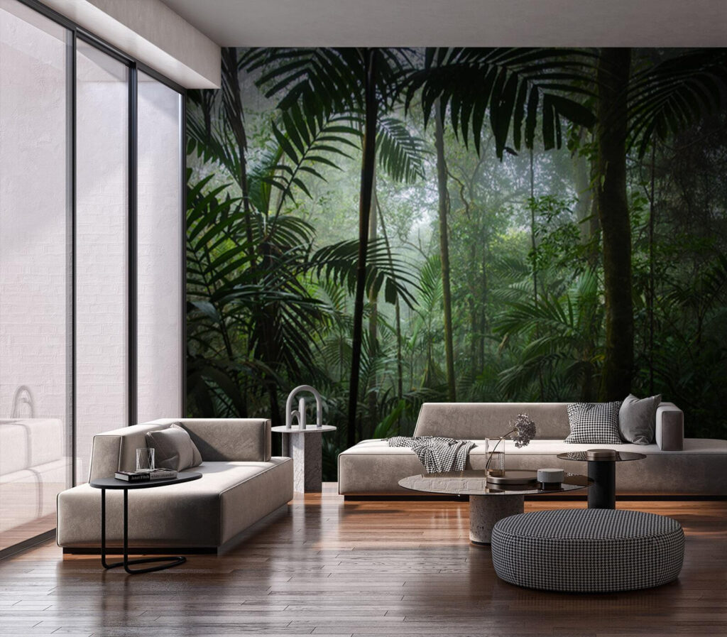 W gąszczu wysokich palm — wnętrze 3
