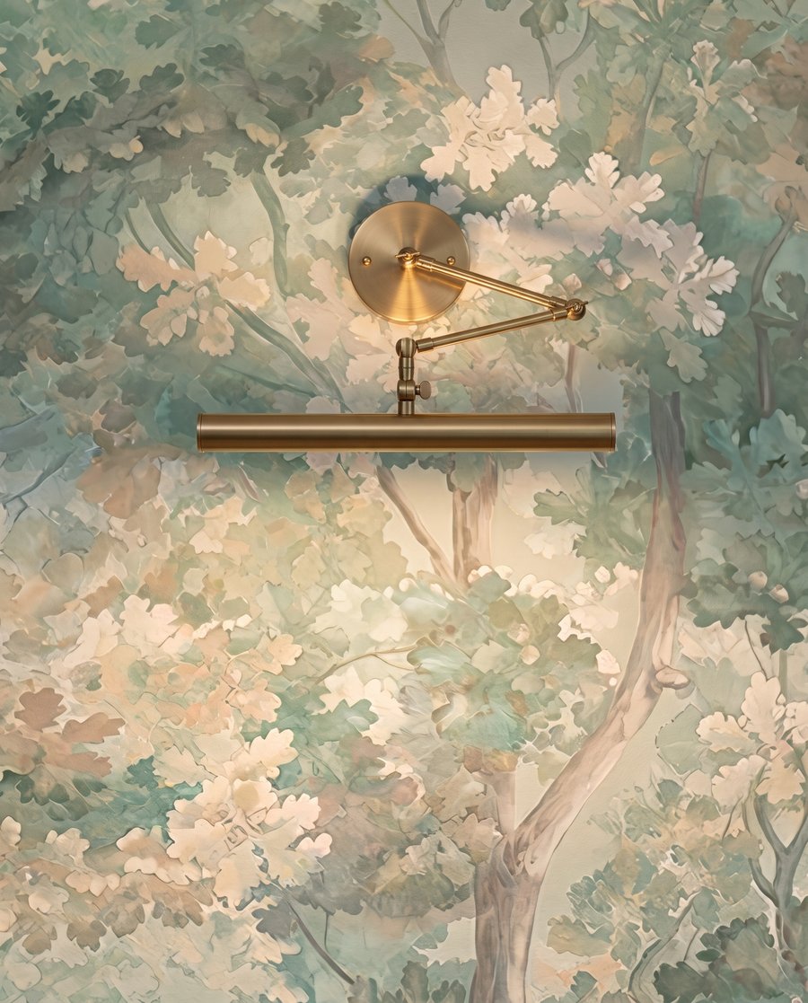 Pod wysokimi drzewami — detal