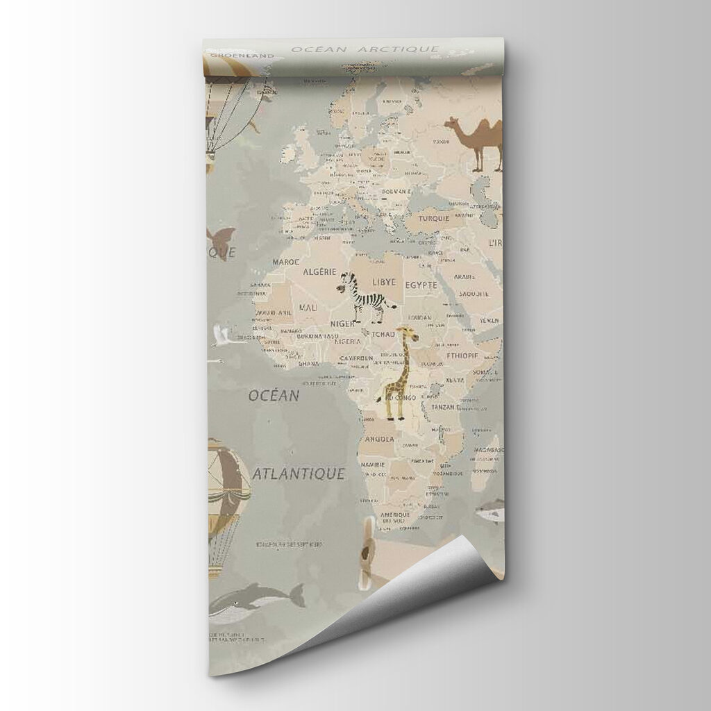 Ilustrowana mapa podróży — widok produktu