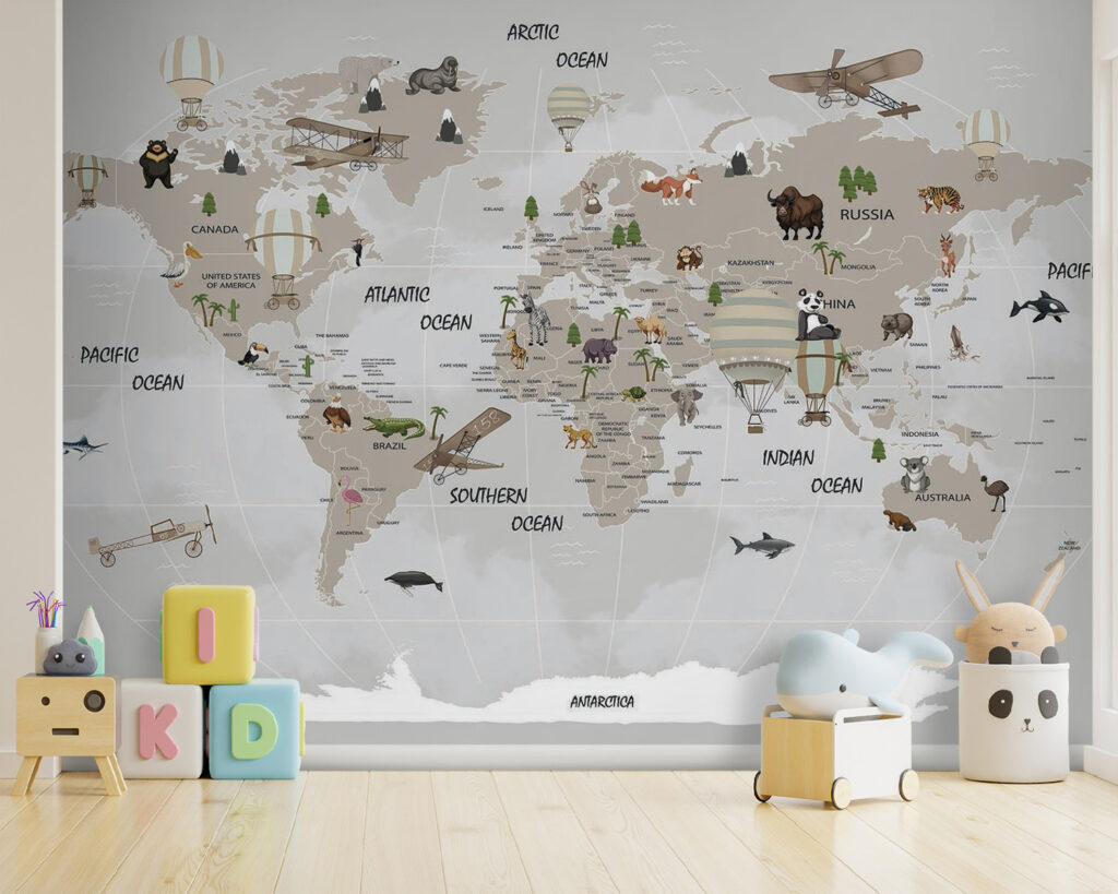 Mapa pełna symboli podróży — wnętrze 7