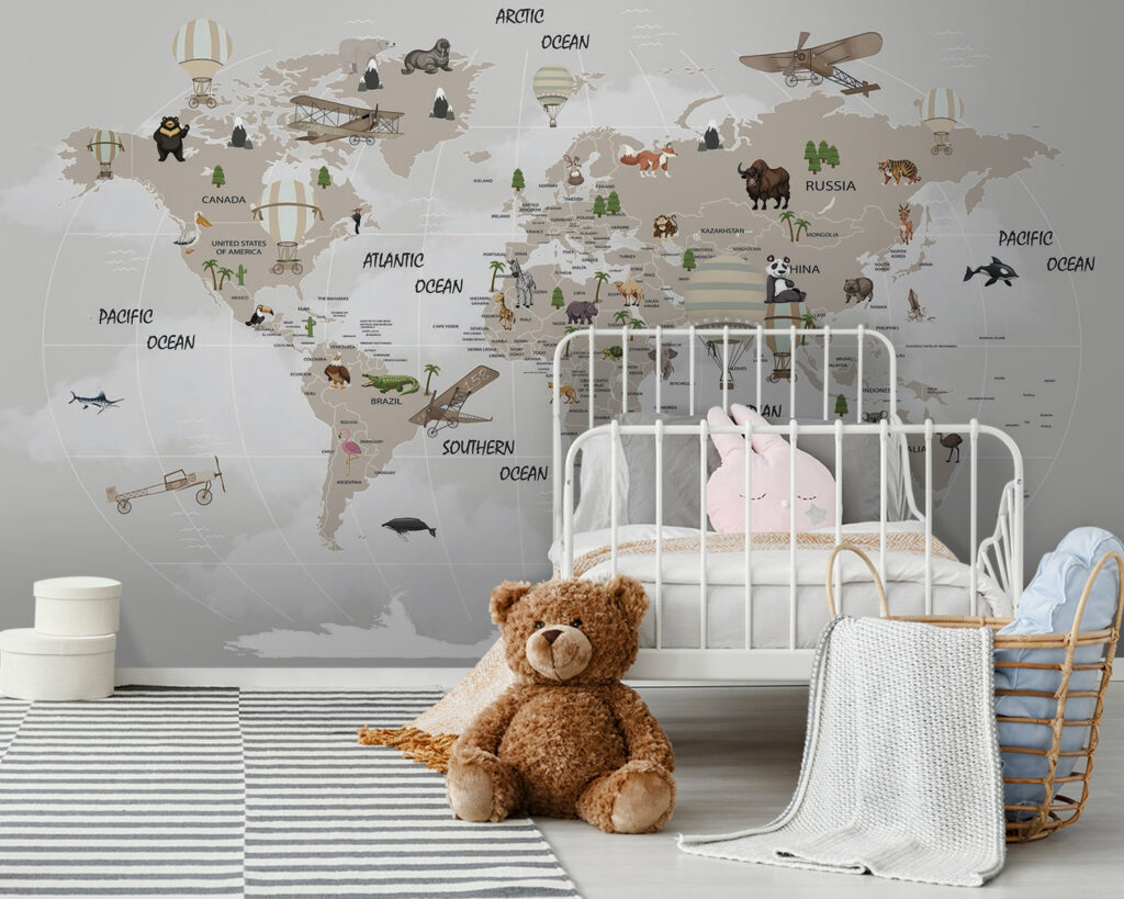 Mapa pełna symboli podróży — wnętrze 8