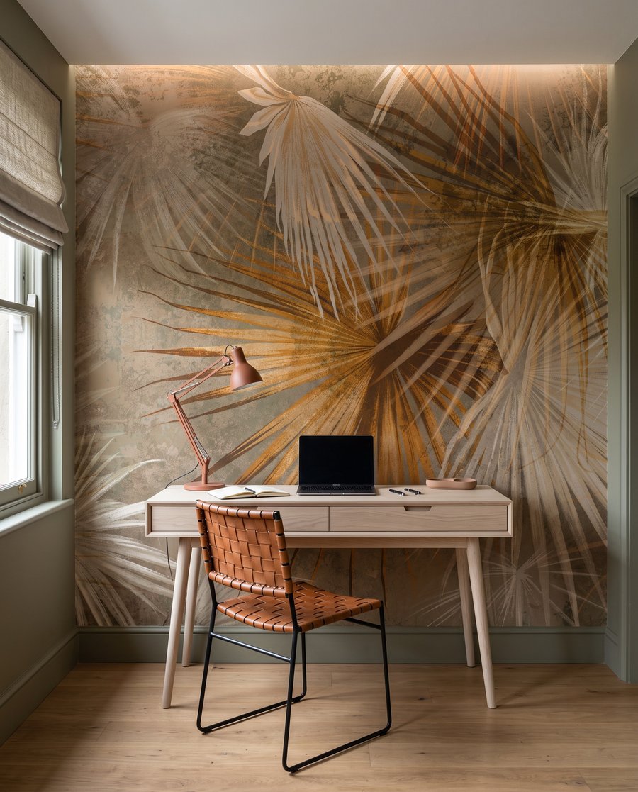 Wachlarz piaskowych palm — wnętrze 6