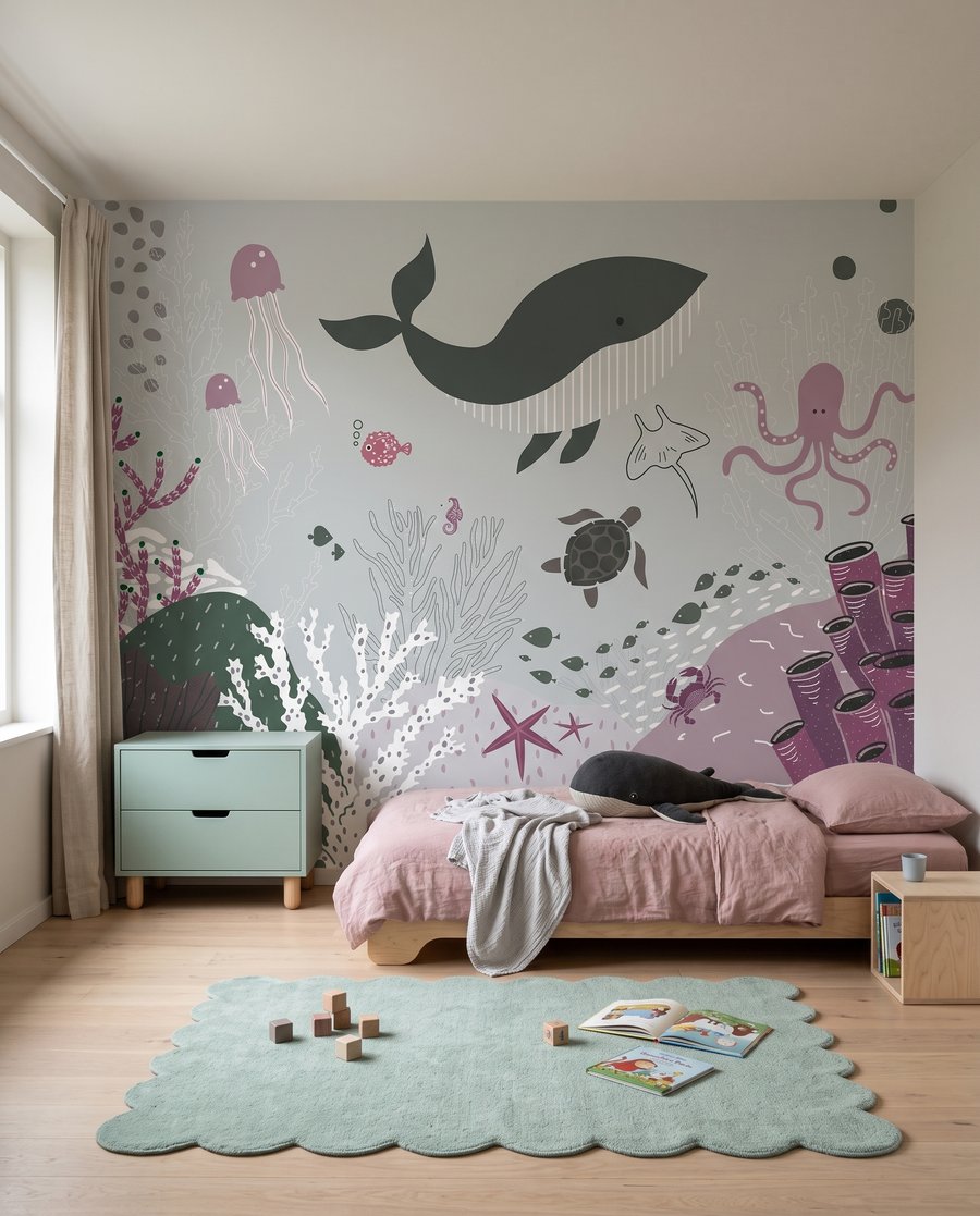 Wieloryb wśród koralowców — wnętrze 2