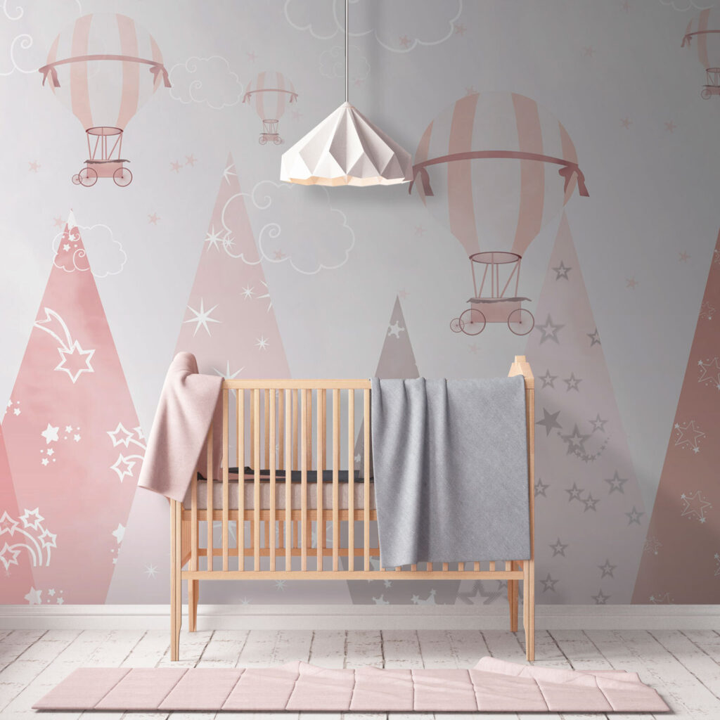 Balony między różowymi szczytami — wnętrze 2