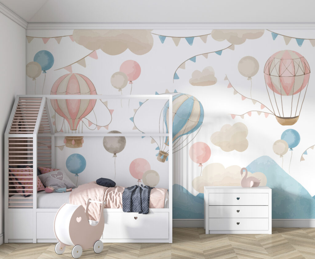 Balony pod linią flag — wnętrze 6