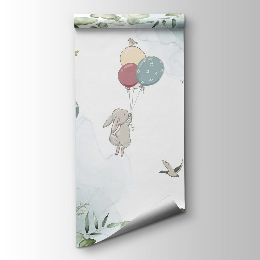 Zwierzęce balony wśród liści — widok produktu
