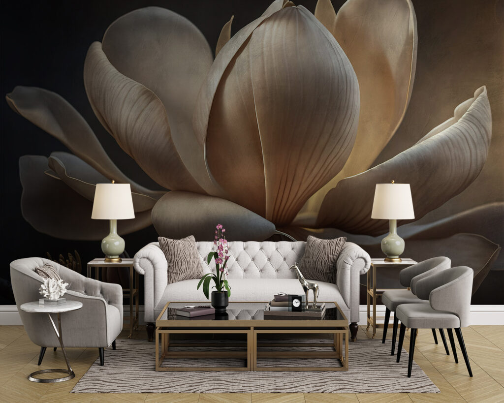 Magnolia w ciepłym cieniu — wnętrze 2