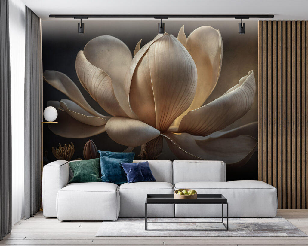 Magnolia w ciepłym cieniu — wnętrze 3