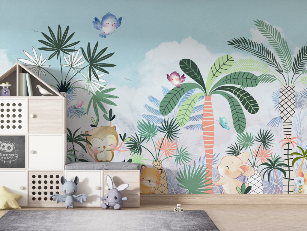 Panda wśród palm — wnętrze 3