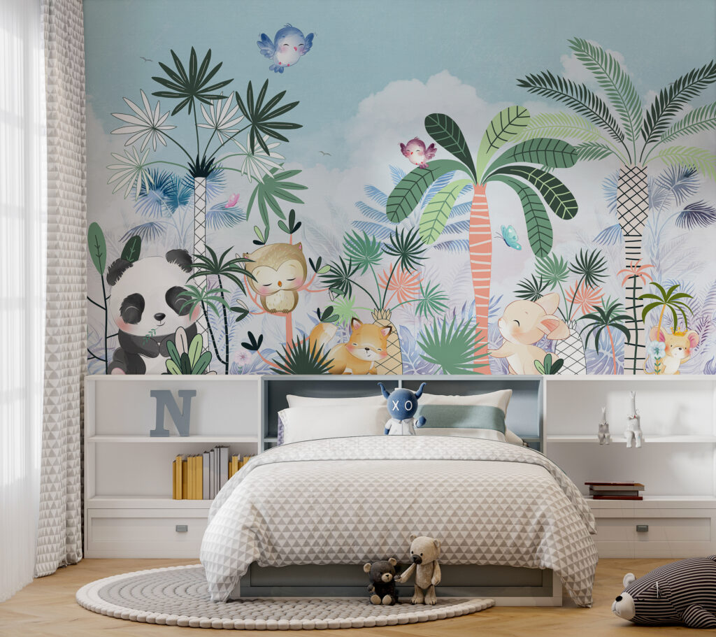 Panda wśród palm — wnętrze 4