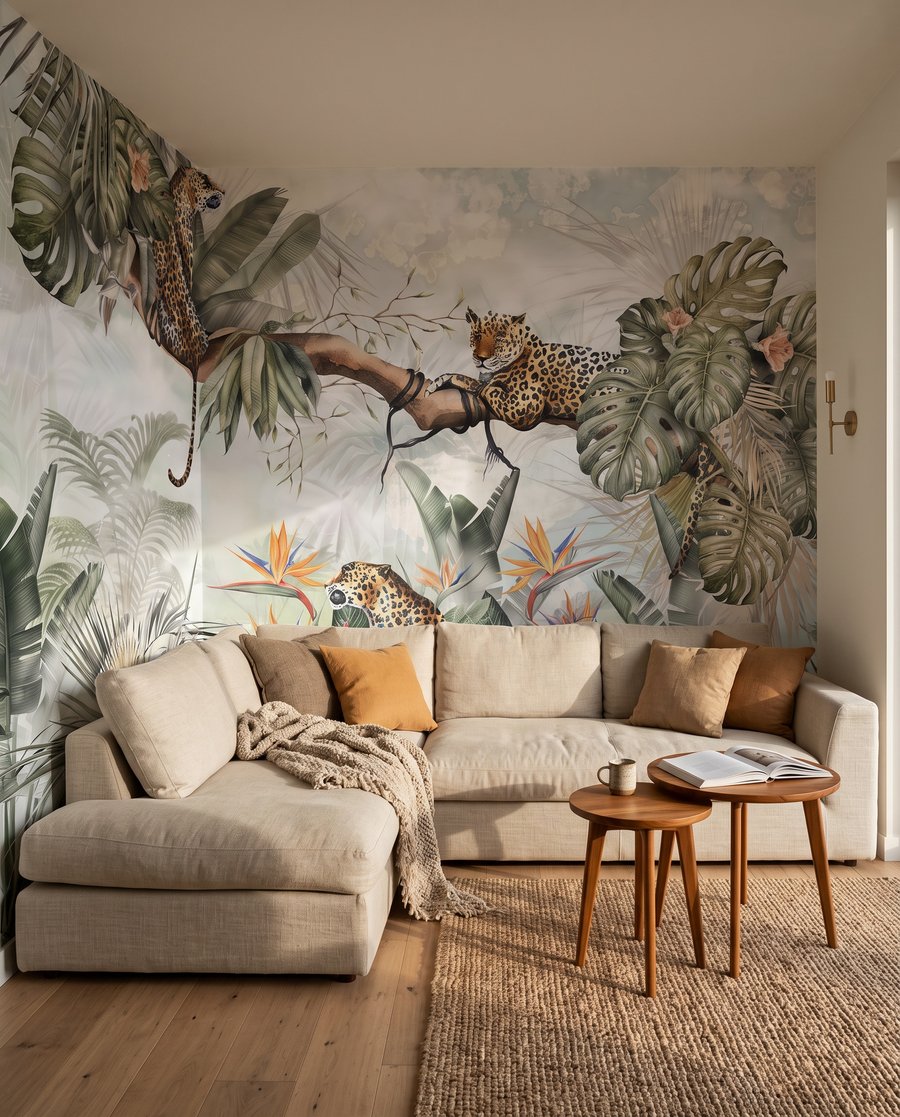 Lamparty wśród palm — wnętrze 3
