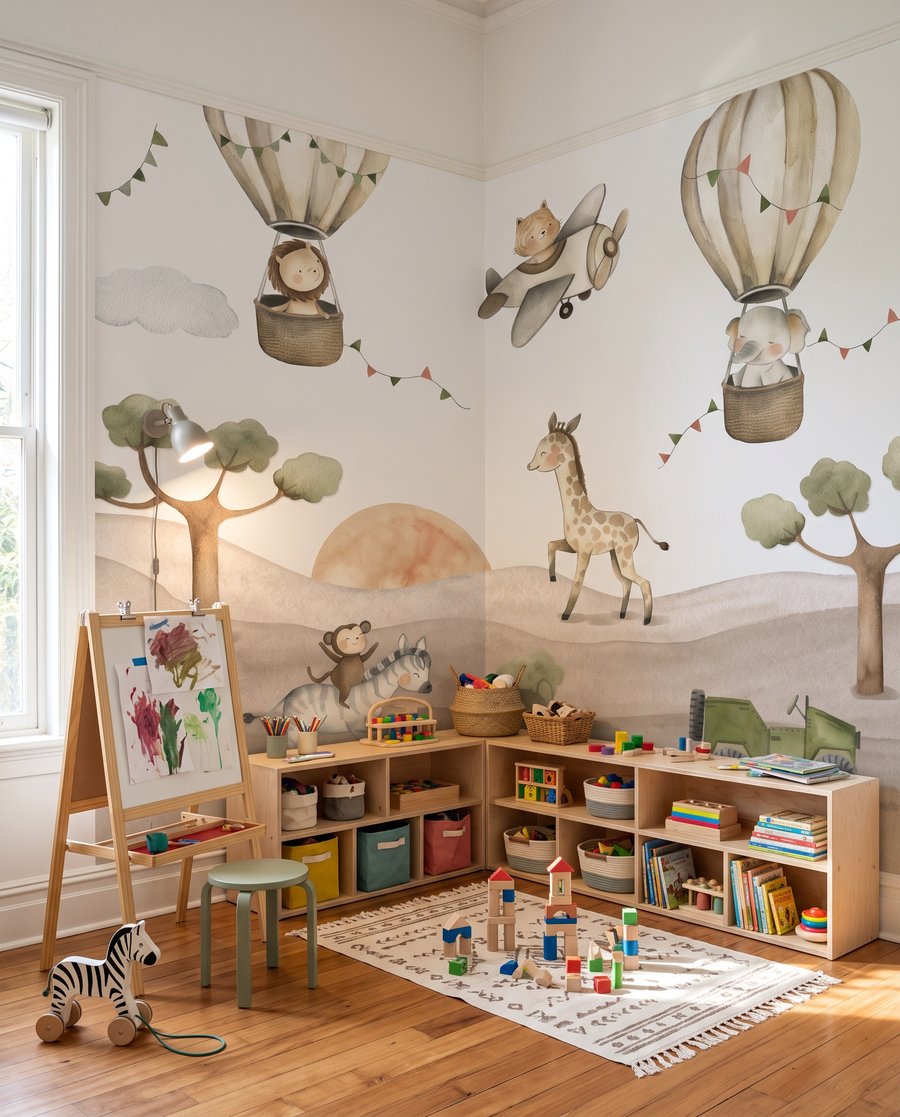 Safari pod balonami — wnętrze 2